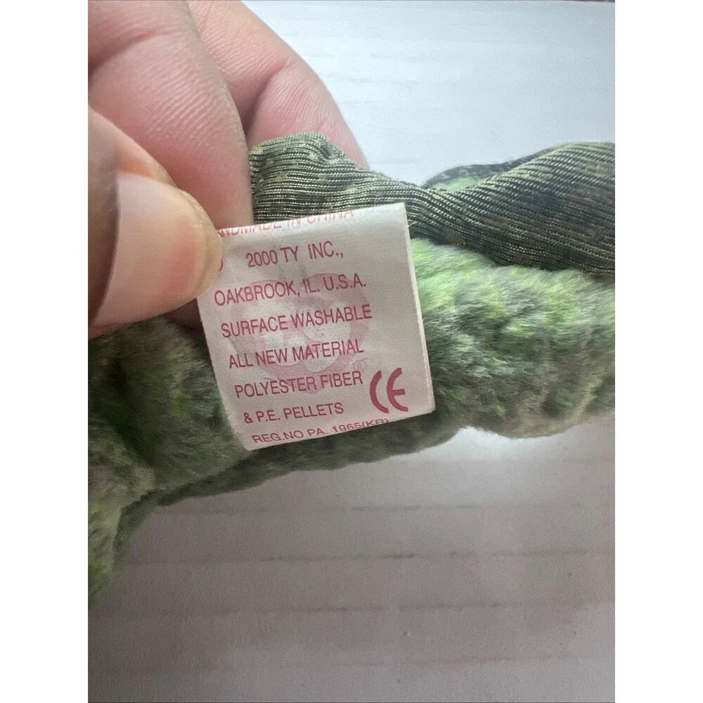 Ty Beanie Baby Swampy Alligator 2000 Vintage Plush‎ Retired w/Tag